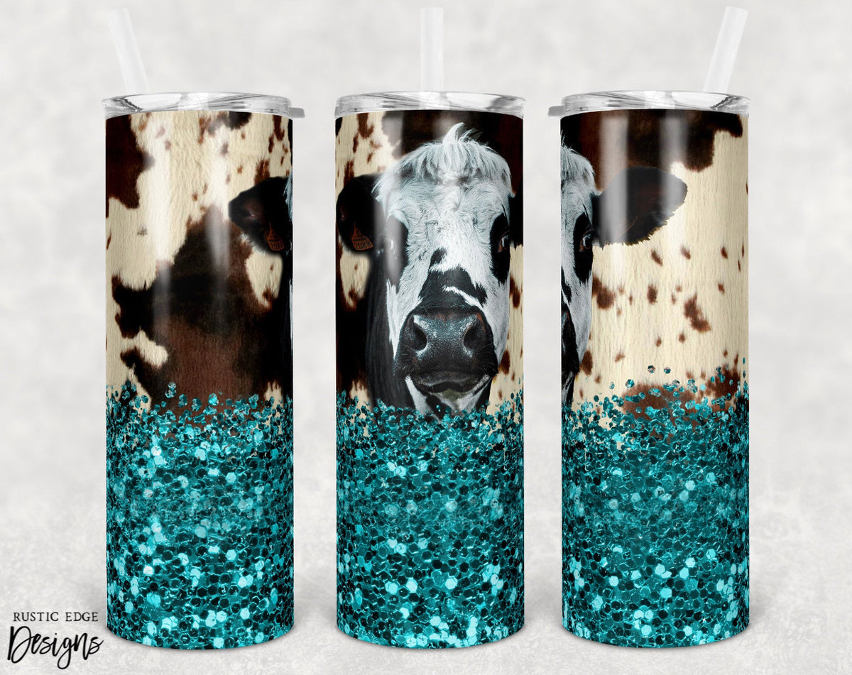 Rustic Cow Sublimation Tumbler – OwlBehave