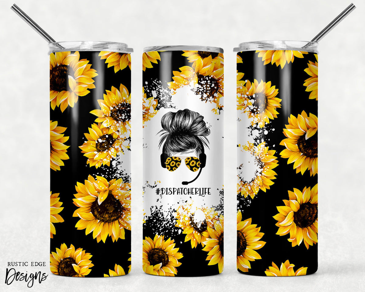 Sunflower Tumbler Mom Life Tumbler PNG Graphic by pennelmark245291 ·  Creative Fabrica