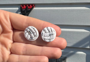 RTS Volleyball Stud Clay Earrings
