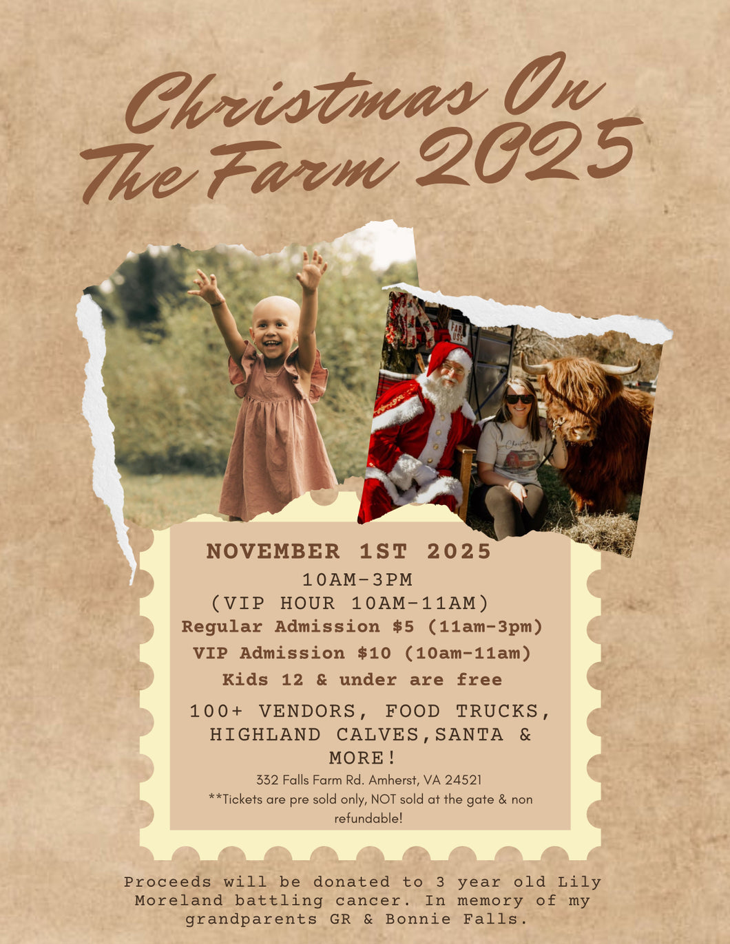 Christmas On The Farm 2025 Vendor Fee