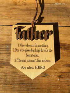 Ready To Ship Title Hero Ornaments