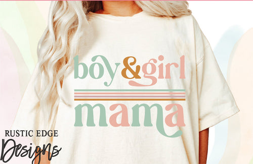 Boy & Girl Mama
