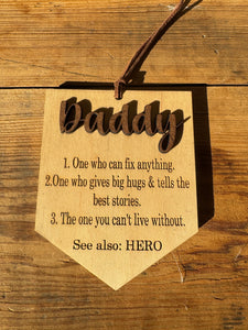 Ready To Ship Title Hero Ornaments