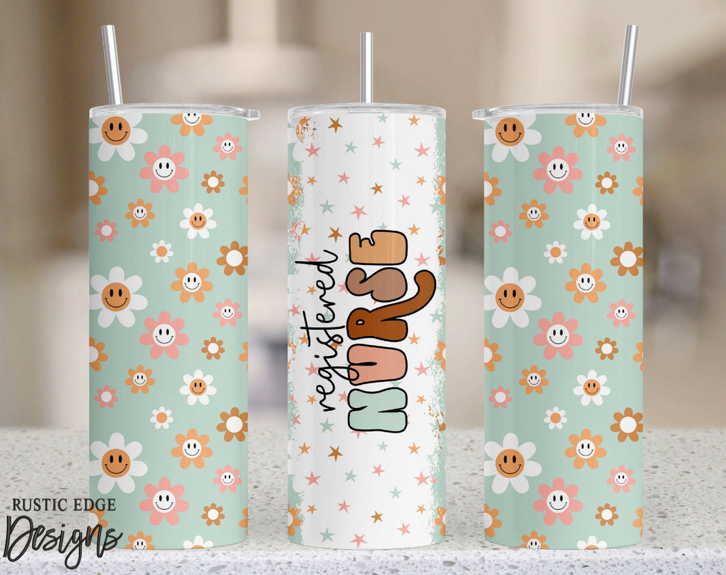 Registered Nurse Sublimation Tumbler