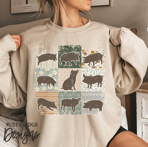 Boho Pigs