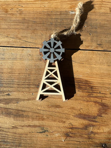 Ready To Ship 3D Windmill Ornament