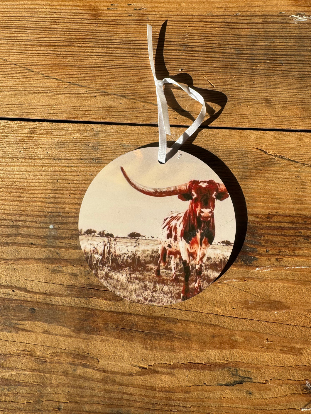 Ready To Ship Longhorn Ornament
