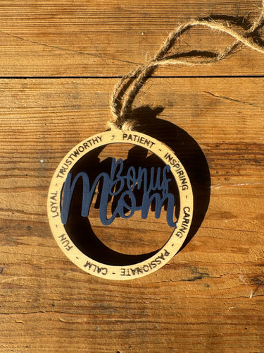 Ready To Ship Bonus Mom Ornament