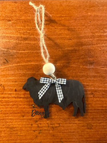 Brahma Bull Ornament