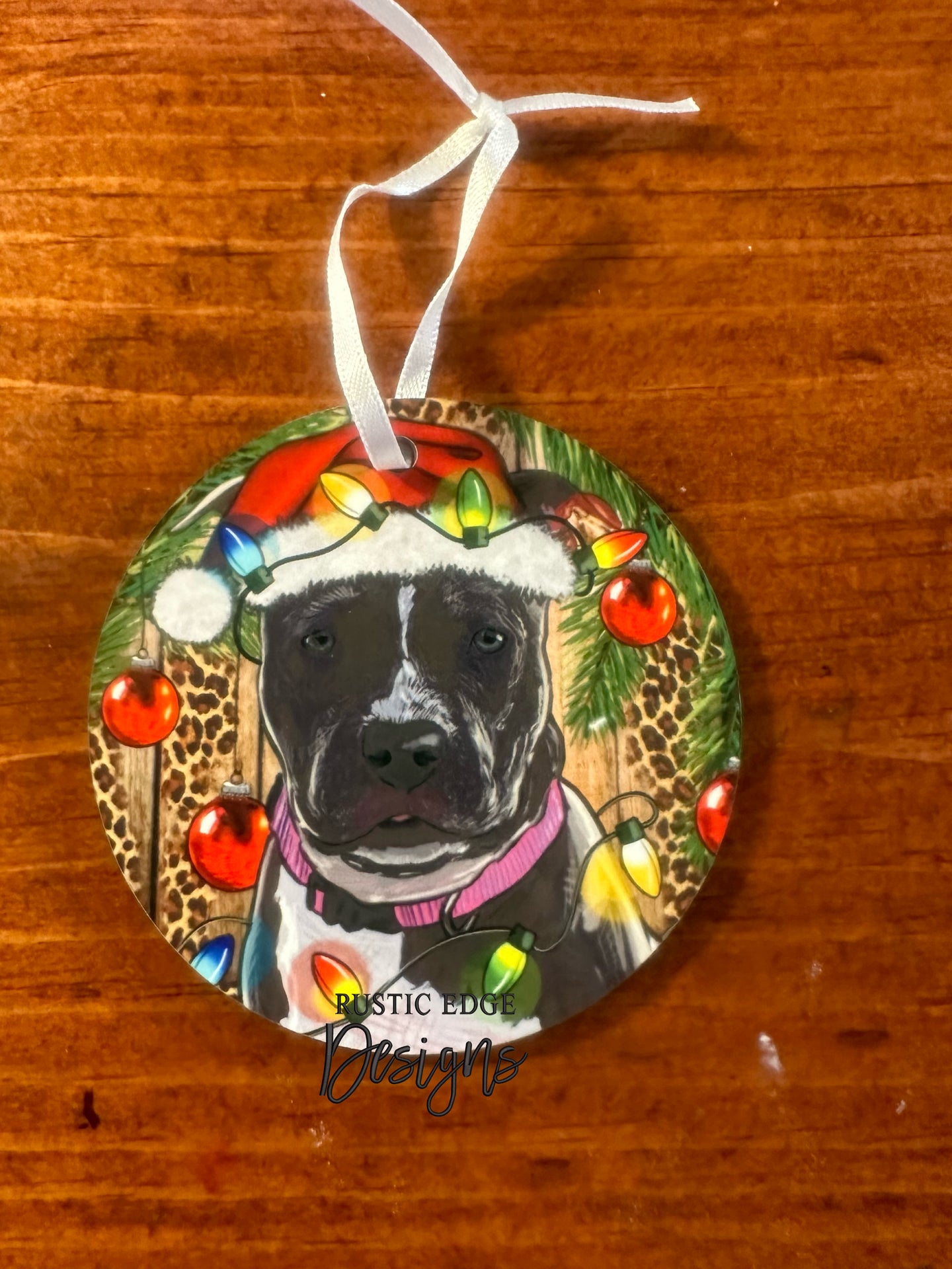 Pitbull Ornament