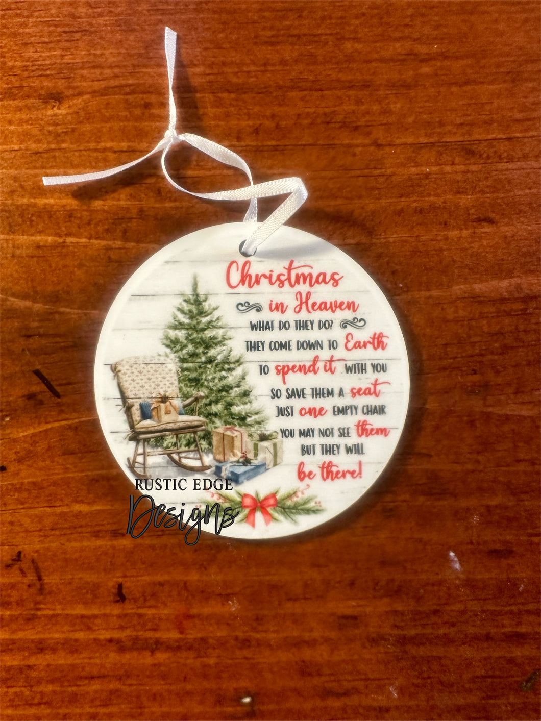 Christmas In Heaven Ornament