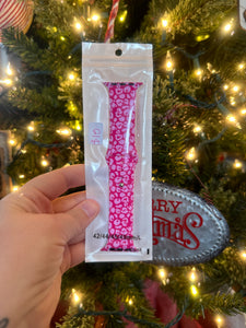 RTS Pink Leopard Print Apple Watch Bands