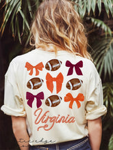 Load image into Gallery viewer, Virginia Bows &amp; Footballs