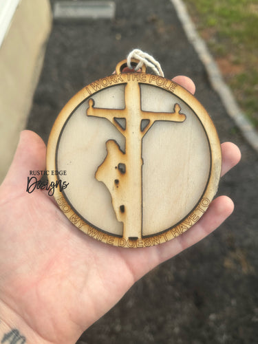 Lineman Ornament