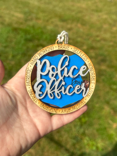 Police Officer Ornament