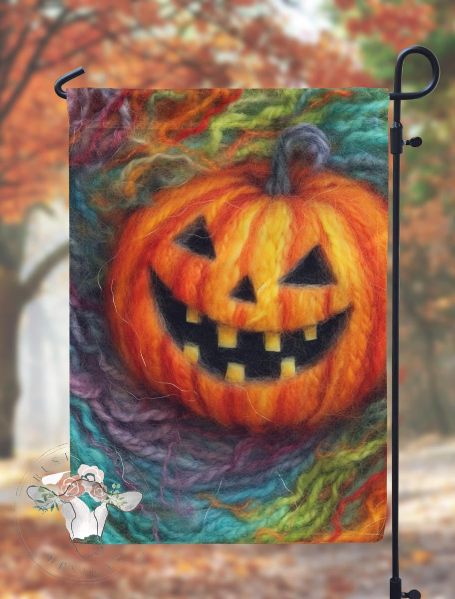 Pumpkin Garden Flag