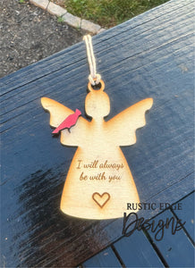I Will Always Be With You Angel Ornament