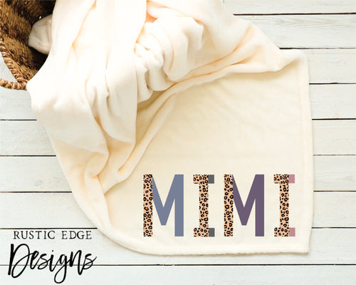 MIMI Sublimation Throw