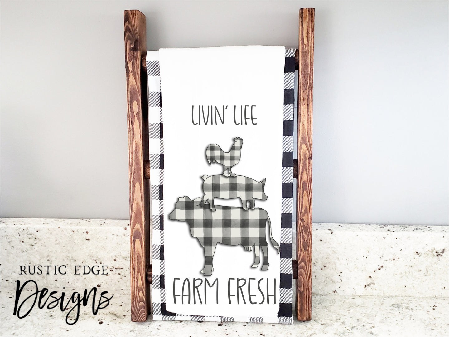 Livin' Life Farm Fresh Kitchen Towel