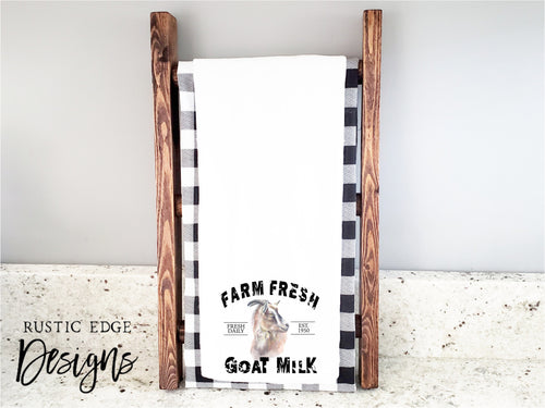 Farm Fresh Goat Milk Kitchen Towel