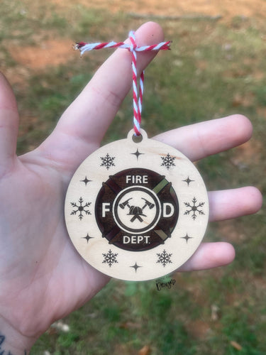 Fire Department Ornament