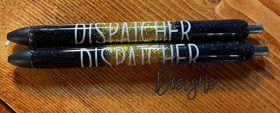 Customizable Thin Gold Line Epoxy Pen