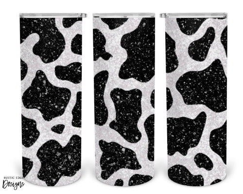 Cow Print Sublimation Tumbler