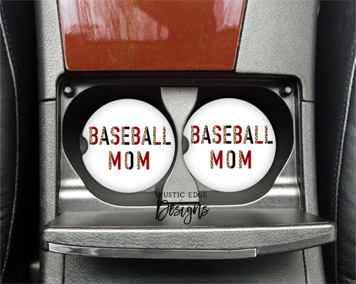 Baseball Mom Car Coasters