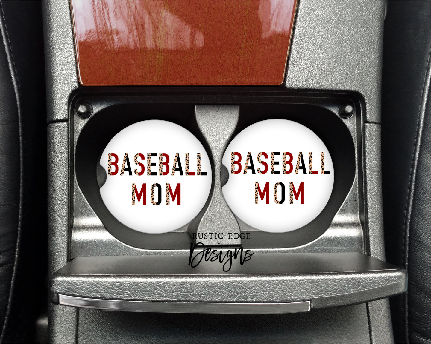 Baseball Mom Car Coasters