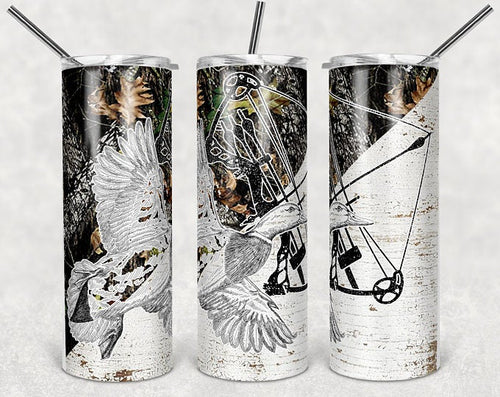 Camouflage Turkey Hunting Sublimation Tumbler