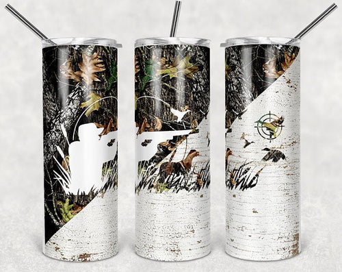 Camouflage Duck Hunting Sublimation Tumbler