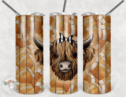 Highland Football Sublimation Tumbler
