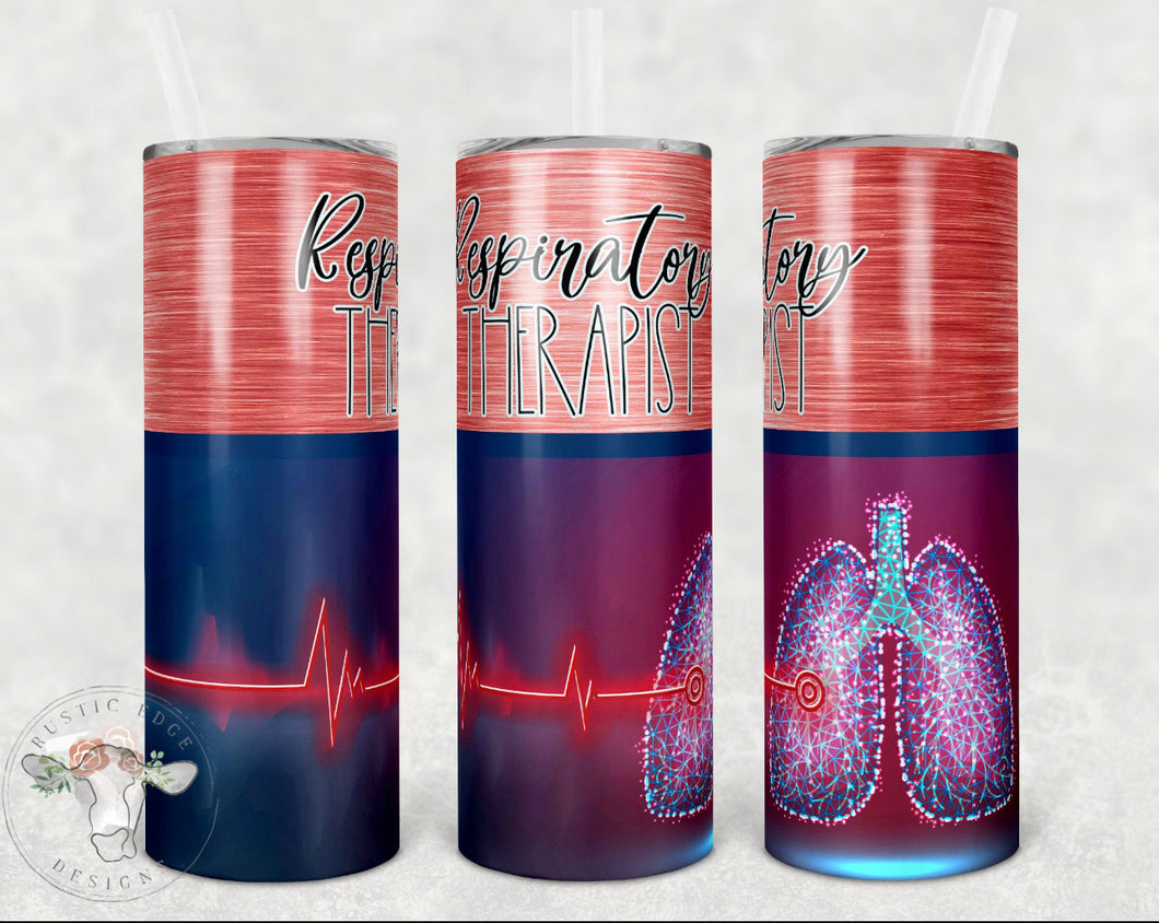 Respiratory Therapist Sublimation Tumbler