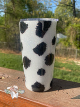 Load image into Gallery viewer, Cow Print Epoxy Tumbler