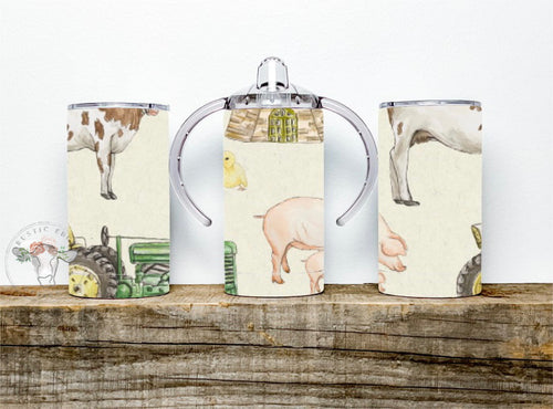 Farm Theme Sublimation Tumbler
