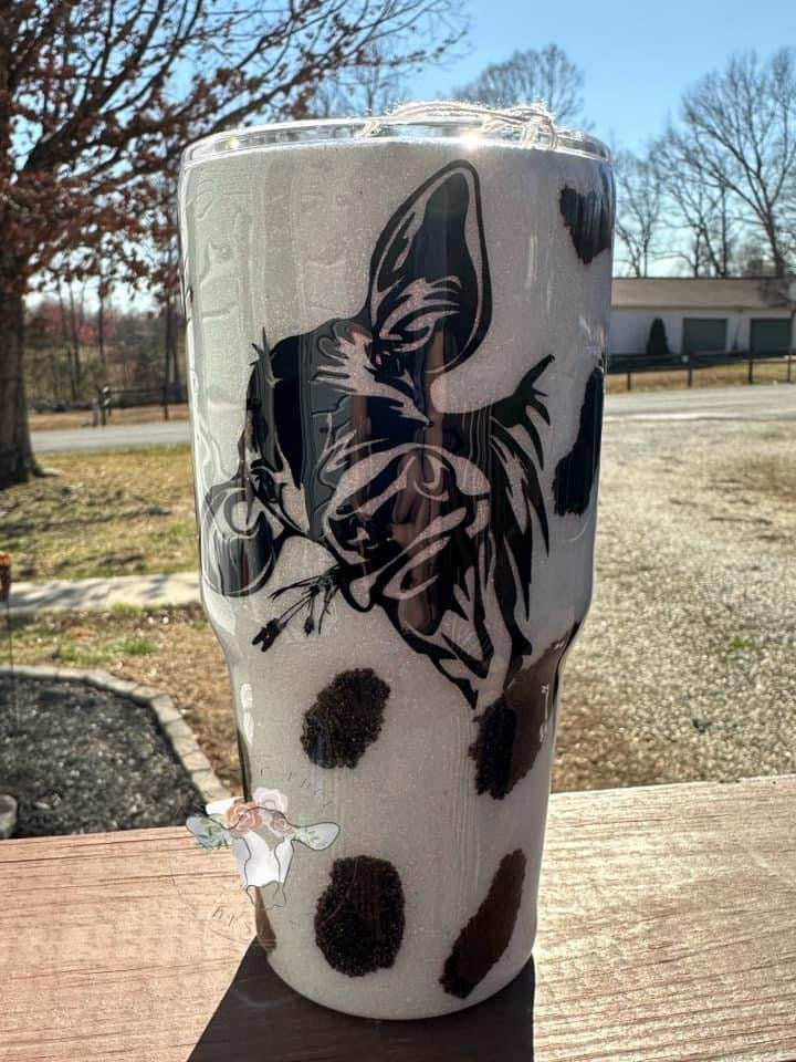 Cow Epoxy Tumbler