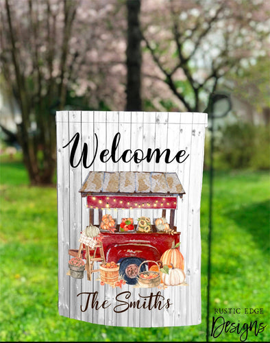 Welcome Fall Garden Flag