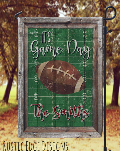 It’s Game Day Garden Flag