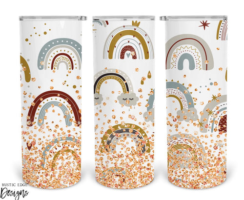 Rainbow Sublimation Tumbler