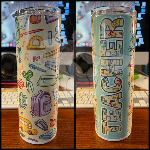 Teacher Sublimation Tumbler