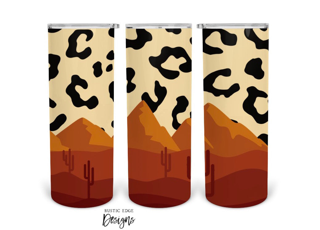 Desert Theme Sublimation Tumbler