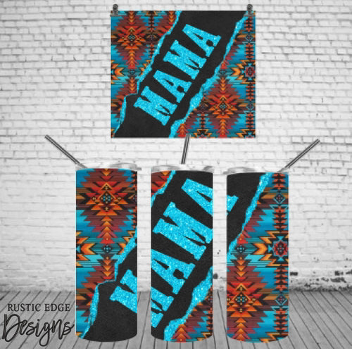 Aztec Mama Sublimation Tumbler